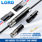 LGRD D1 D2 NO-STRIP QUICK CONNECTOR TERMINAL,1P/2P